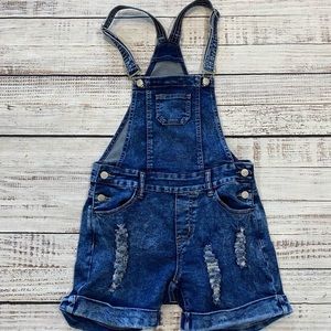 🌸 Woman’s Ling Collection Cuffed Shorts Overalls